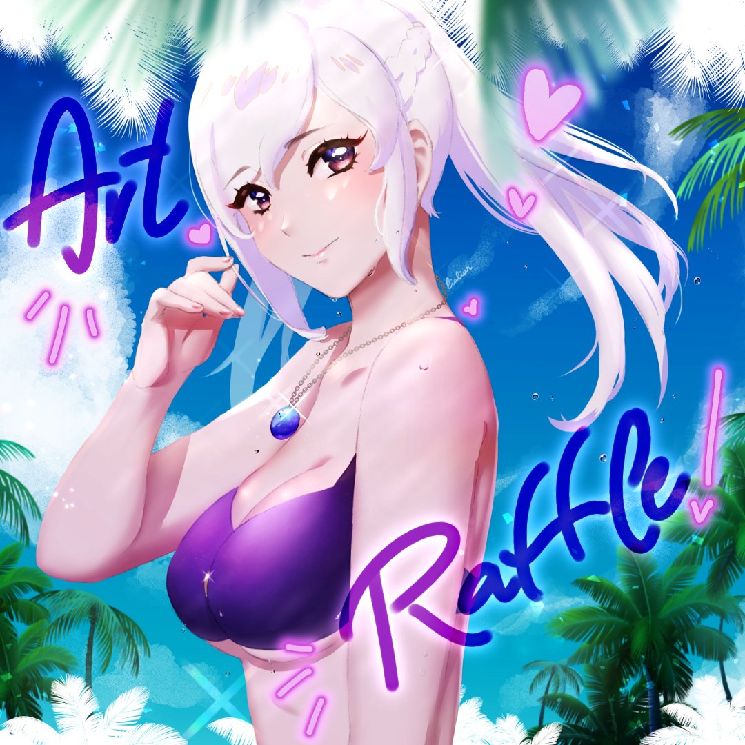 💕3k Art Raffle💕
Thank you so much everyone!

Rules:
✨Retweet this post!
✨Follow me!

💝Win a half body illustration! The contest ends on February 14th! Good luck everyone!