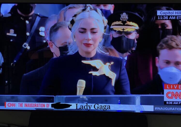toriomalley1's tweet photo. can’t believe lady gaga is the 46th president of the united states https://t.co/sxGJyRfaWm