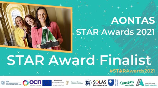 Roscommon Women’s Network is delighted to share the news that our environmental training project CycleUp ­­­­has been shortlisted for an <a href="/aontasireland/">Aontas Ireland</a> STAR Award in the Adult Learning Initiatives that Support Sustainable Development through Education category. #starawards2021