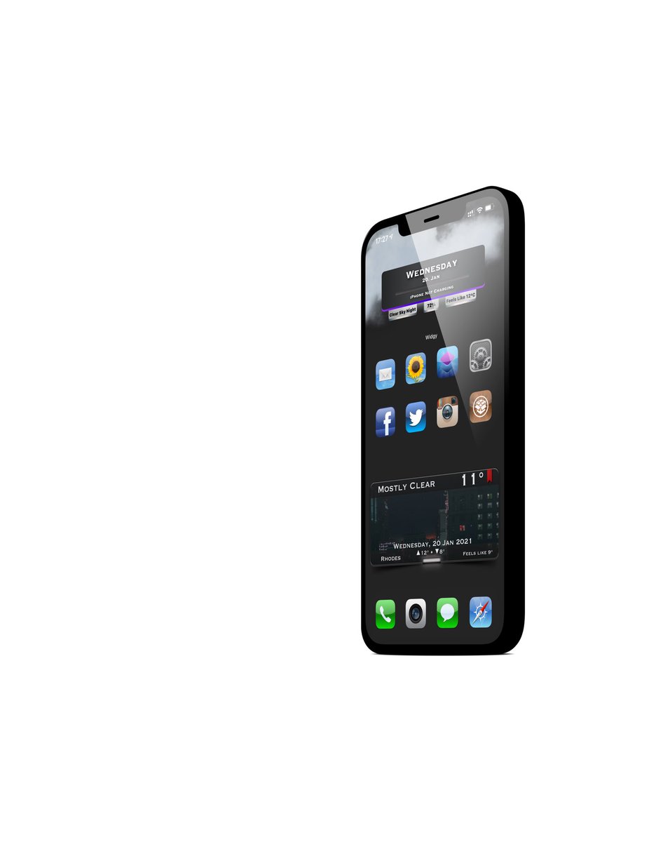 kostasrodos29's tweet photo. Last set up for tonight !
#Icons by @KryptoNupe
#liveweather by @thewaytozion
#weather by @mauibernardi
#Widgy by @sulejmanagich
#Theme
#Wallpaper
#Screenmakerpro by @screenshot_pro
#Iconboard by @_darioroa
#nojailbreak
#iphone12ProMax https://t.co/urDr8ZtwBe
