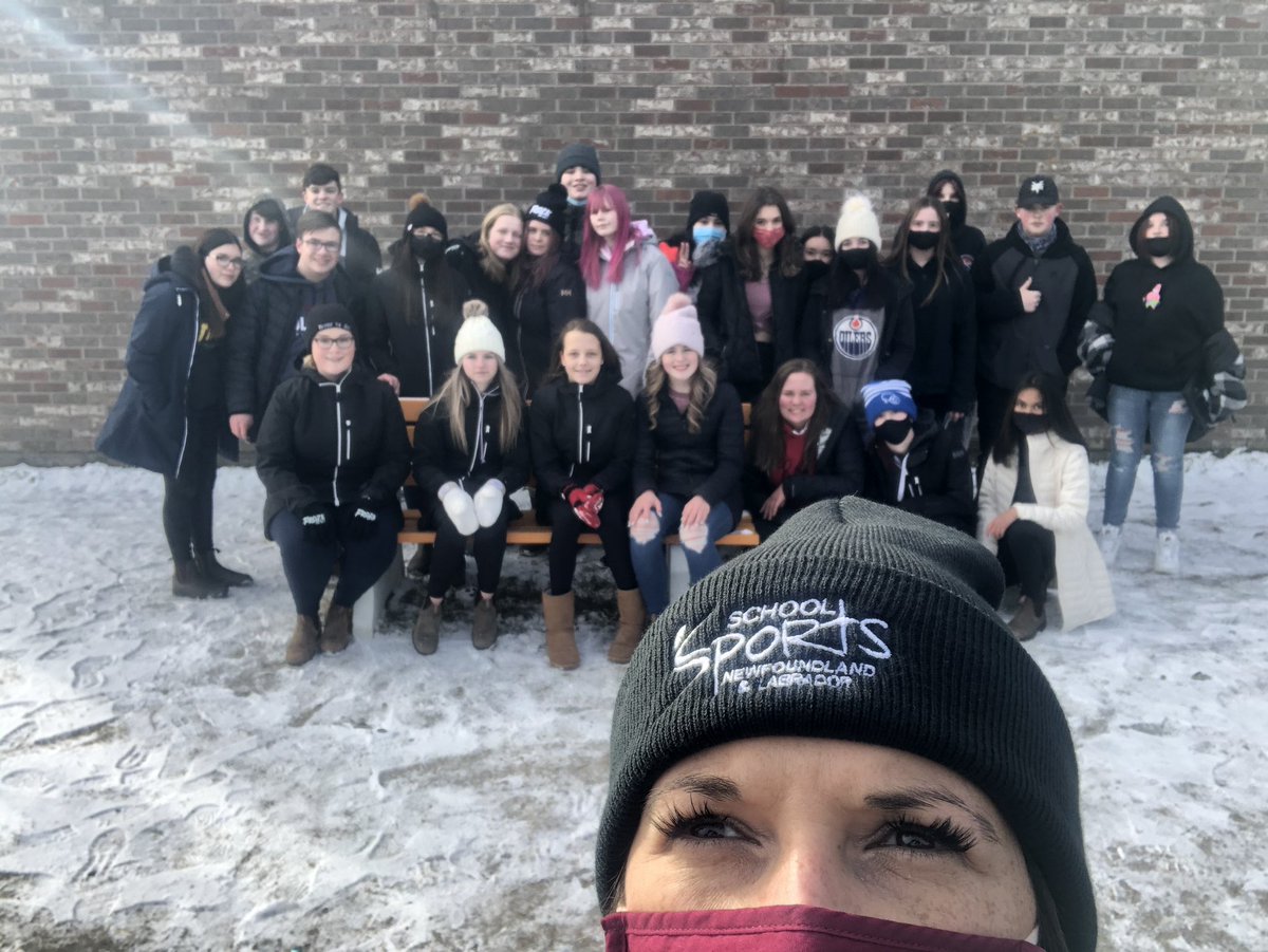 9-5 class went outside today for ‘Dart Outdoors’ activity for Education week sponsored by School Sports NL. <a href="/Town_BayRoberts/">Town of Bay Roberts</a> <a href="/NLESDCA/">NLESD</a> <a href="/NLTeachersAssoc/">NLTA</a>