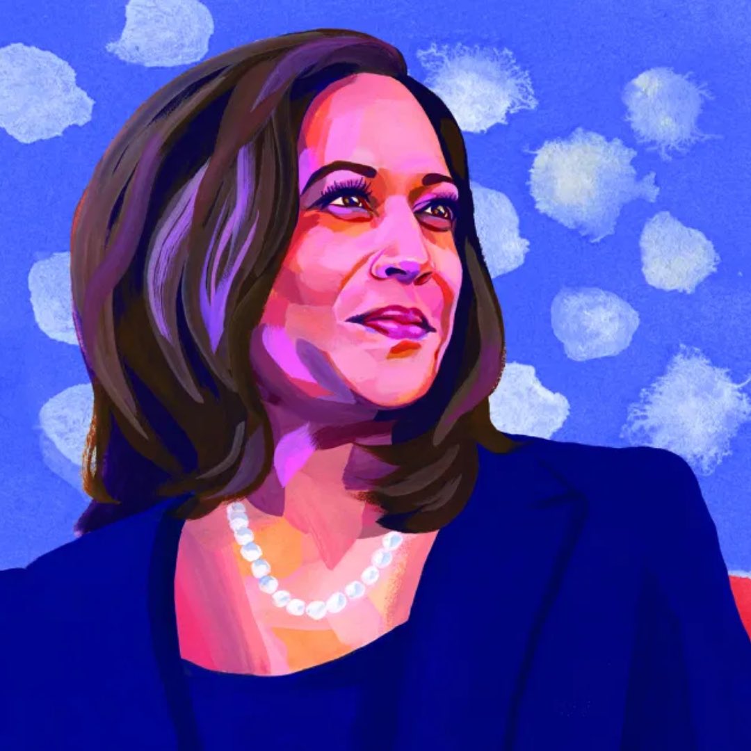 “Every little girl watching tonight sees that this is a country of possibilities.”

“I’m thinking about…the generations of women—Black women, Asian, White, Latina, and Native American women throughout our nation’s history who have paved the way for this moment tonight.”