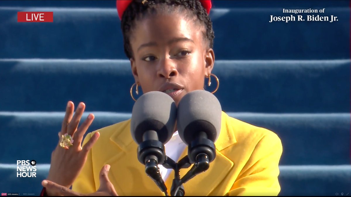 We persevered precisely because this genius was inside of America and we hadn't yet heard her voice on this stage.

This is why we fight on, and this is why it is worth it.