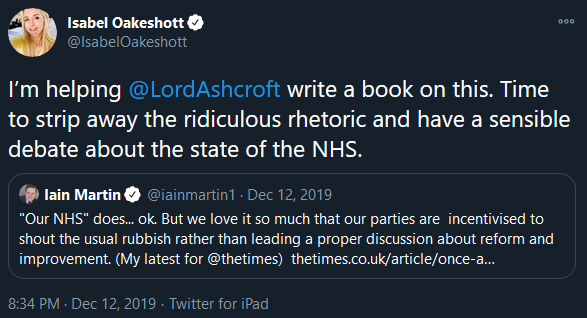 In 2018, he announced an as-yet-unreleased “no holds barred” book into the NHS. Amazon listed that it sets out to ask the question “how good really is the NHS and can it cope with the formidable challenges it faces?”