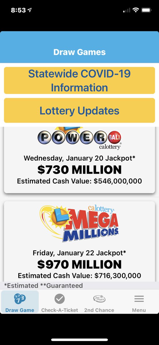 RT @rootbeerphoto: No winners. Wow. #californialottery #MegaMillions #powerball https://t.co/A8y9kFCTWC