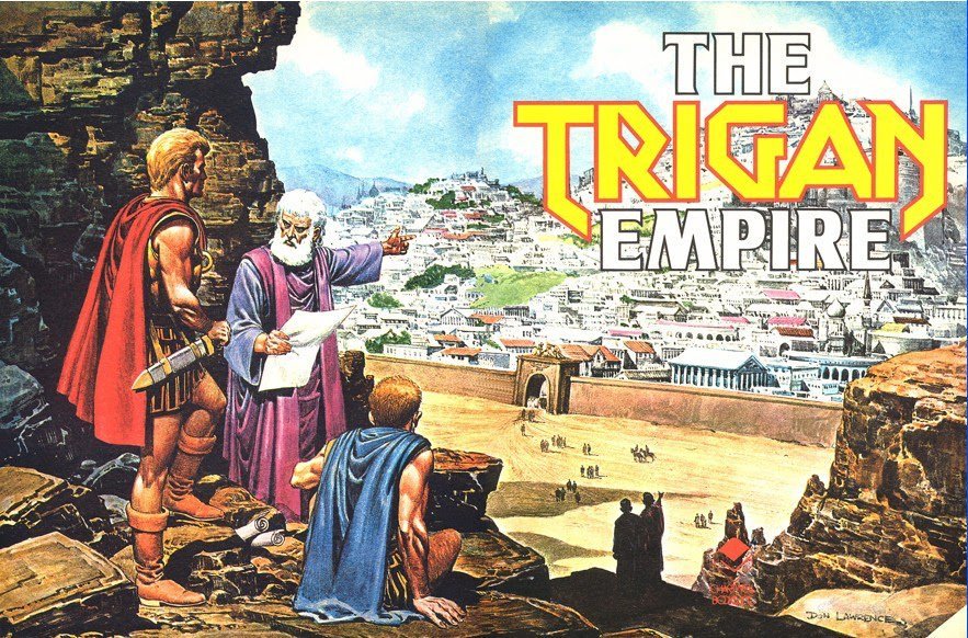 The Trigan Empire became one of the best-loved British comic strips of the post-war era: an epic tale that brought the Roman world into the space age.Let's take a look at it...