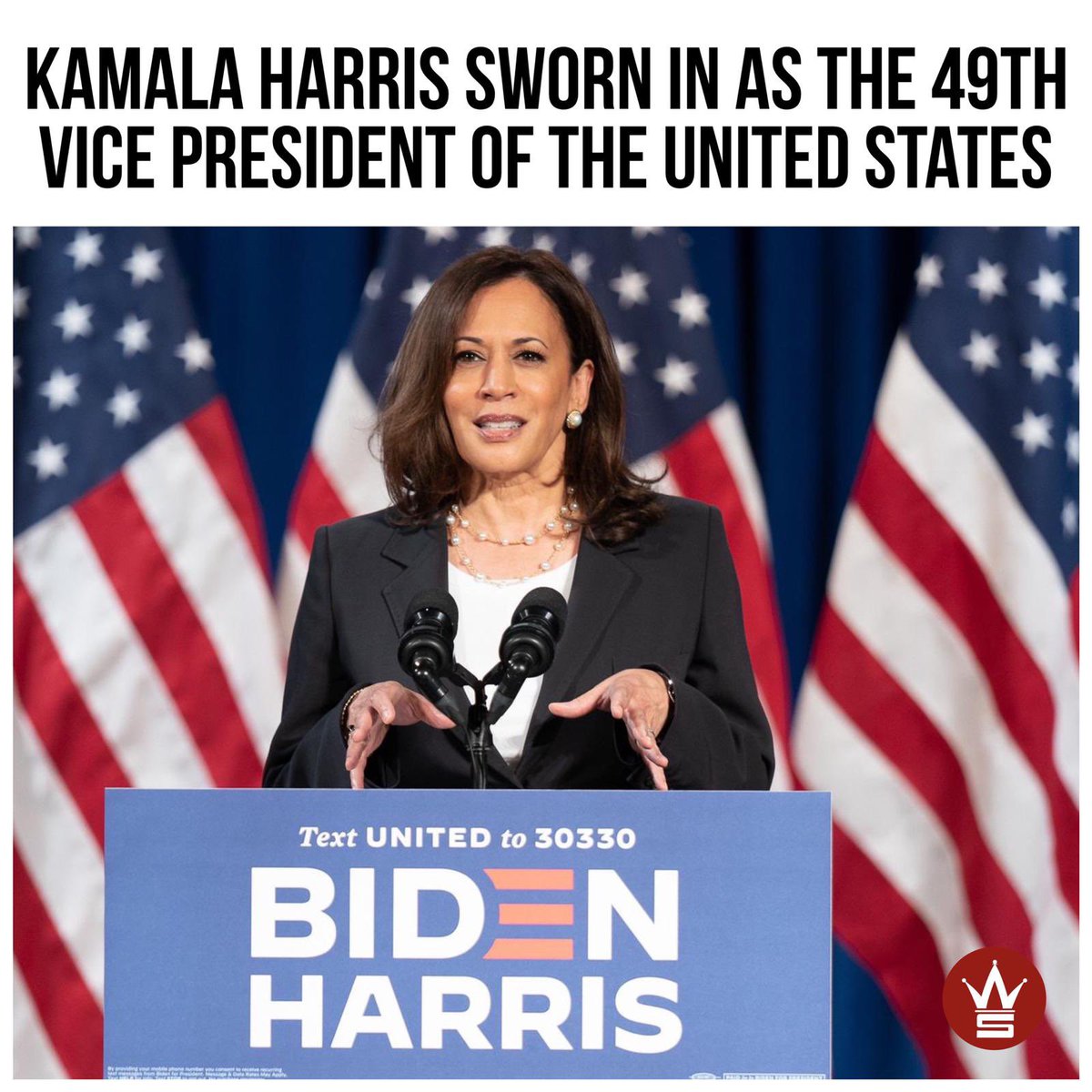 incrediblemee's tweet photo. #KamalaHarris has been sworn in as the 49th Vice President of the United States. Harris becomes the first African American and Asian American Woman to hold the office.
#InaugurationDay
#kamalaharris
#JoeBiden https://t.co/BZ65yaFcq9