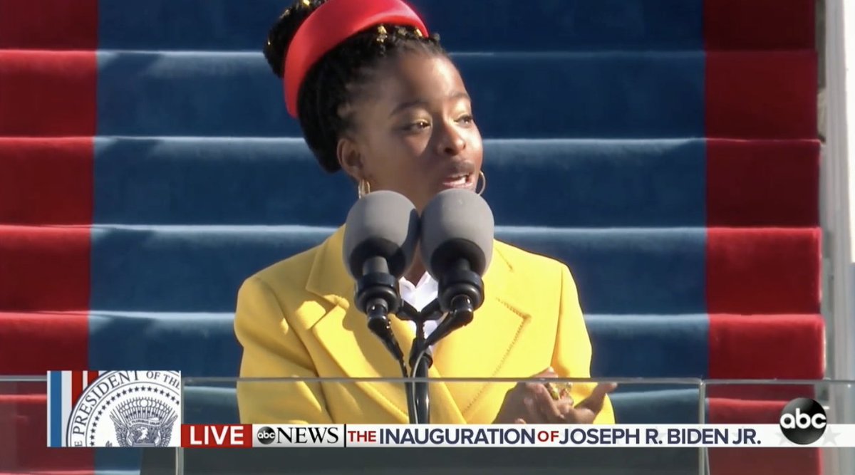 #LIVE: National Youth Poet Laureate Amanda Gorman is reciting a poem she wrote titled, "The Hill We Climb" #InaugurationDay