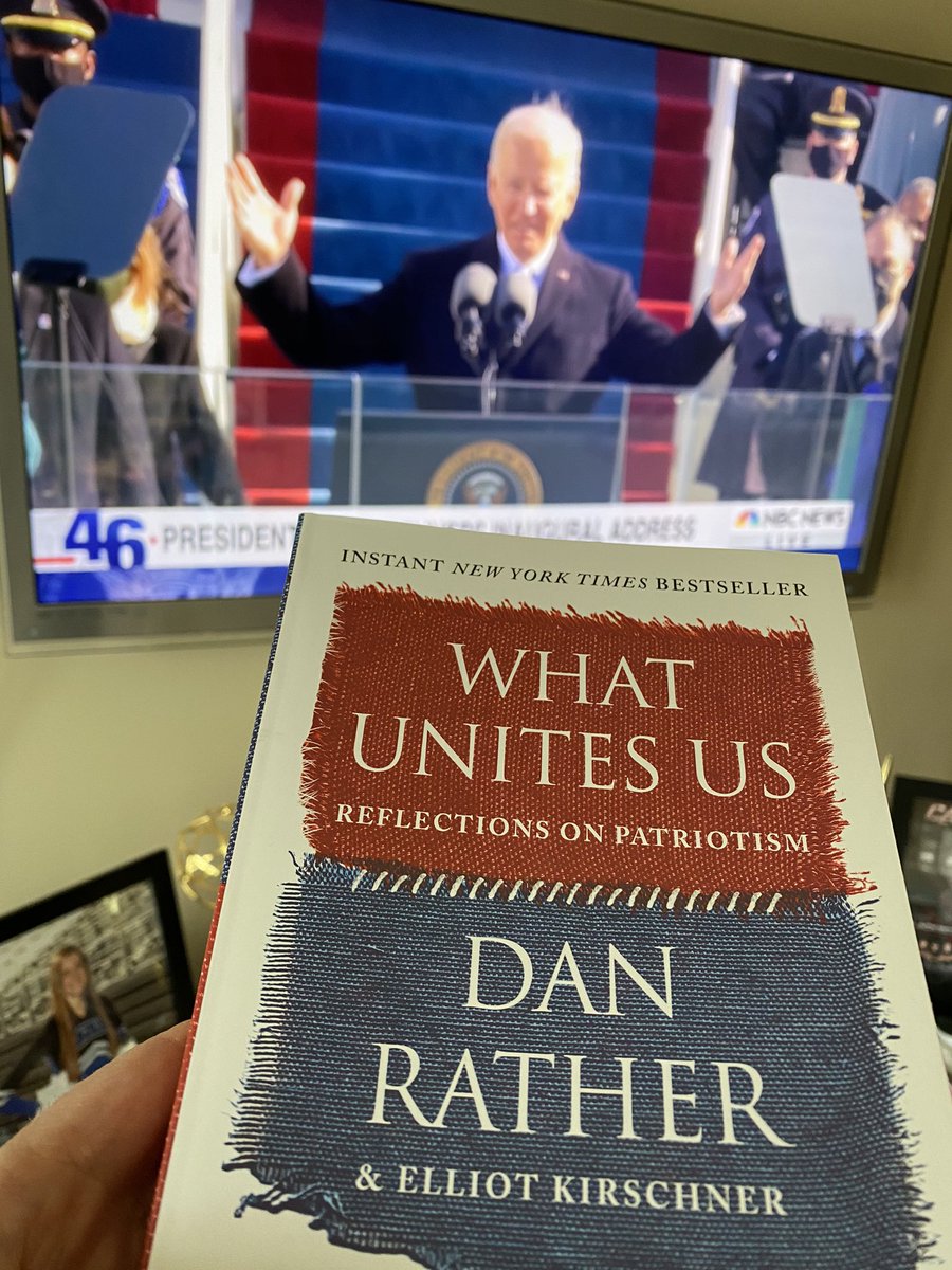 Seems appropriate to start a new book @DanRather #whatunitesus