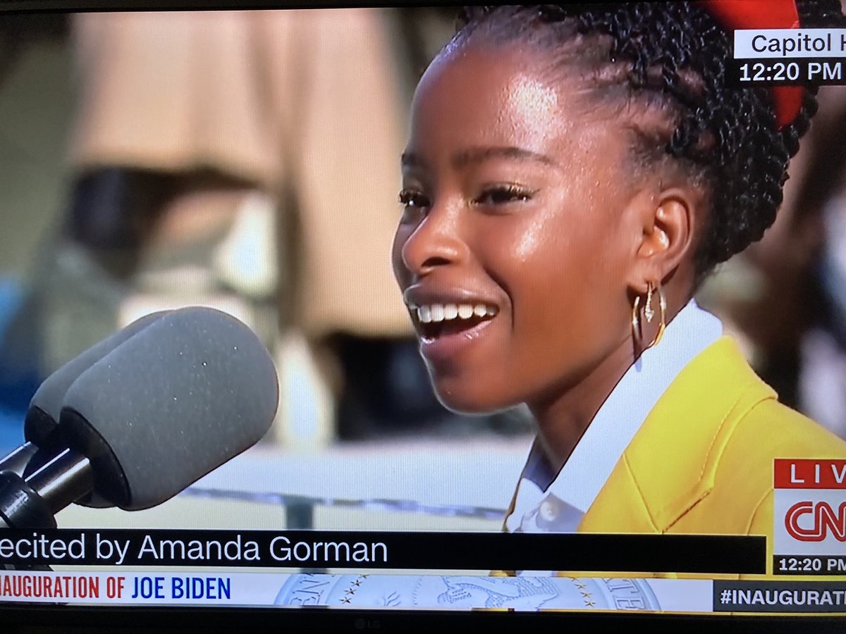 VicVela1's tweet image. Lady Gaga was tremendous but Amanda Gorman is the star that was born today.