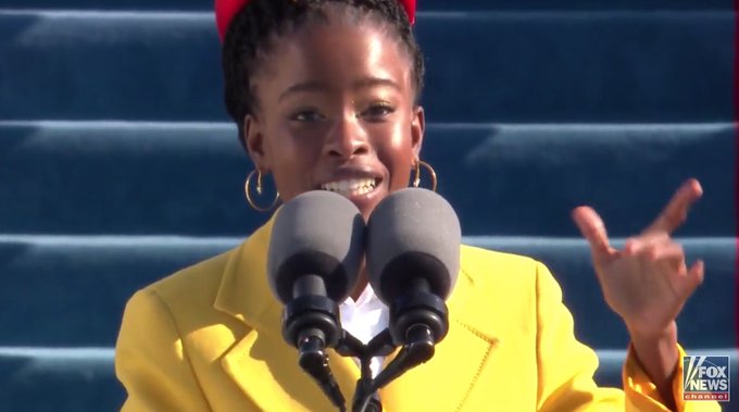 1 pic. The real star of the #InaugurationDay  is Amanda Gorman, the youngest inaugural poet in history