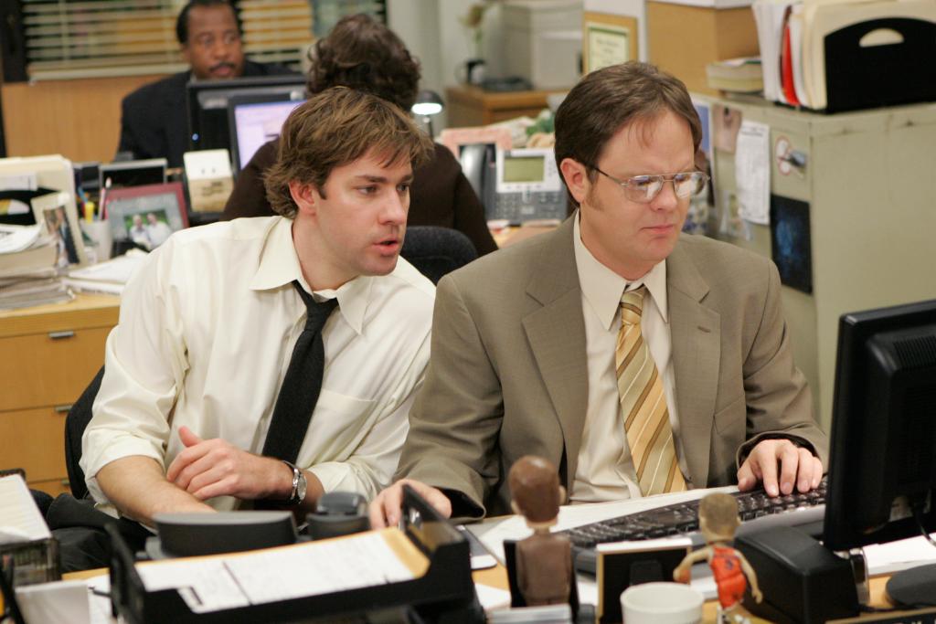 Happy birthday to Rainn Wilson!

What\s the best prank Dwight or Jim plays on the other? 