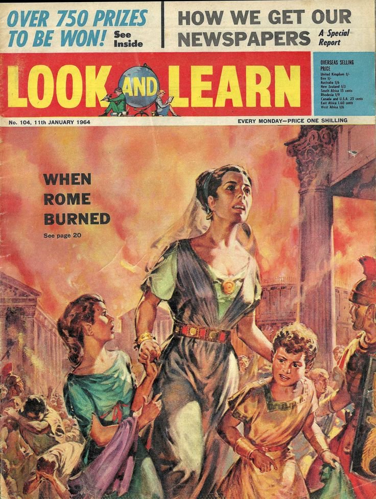 Ranger magazine folded in 1966 and the Trigan Empire story moved to the more cerebral Look And Learn, an educational comic that parents and schools approved of.