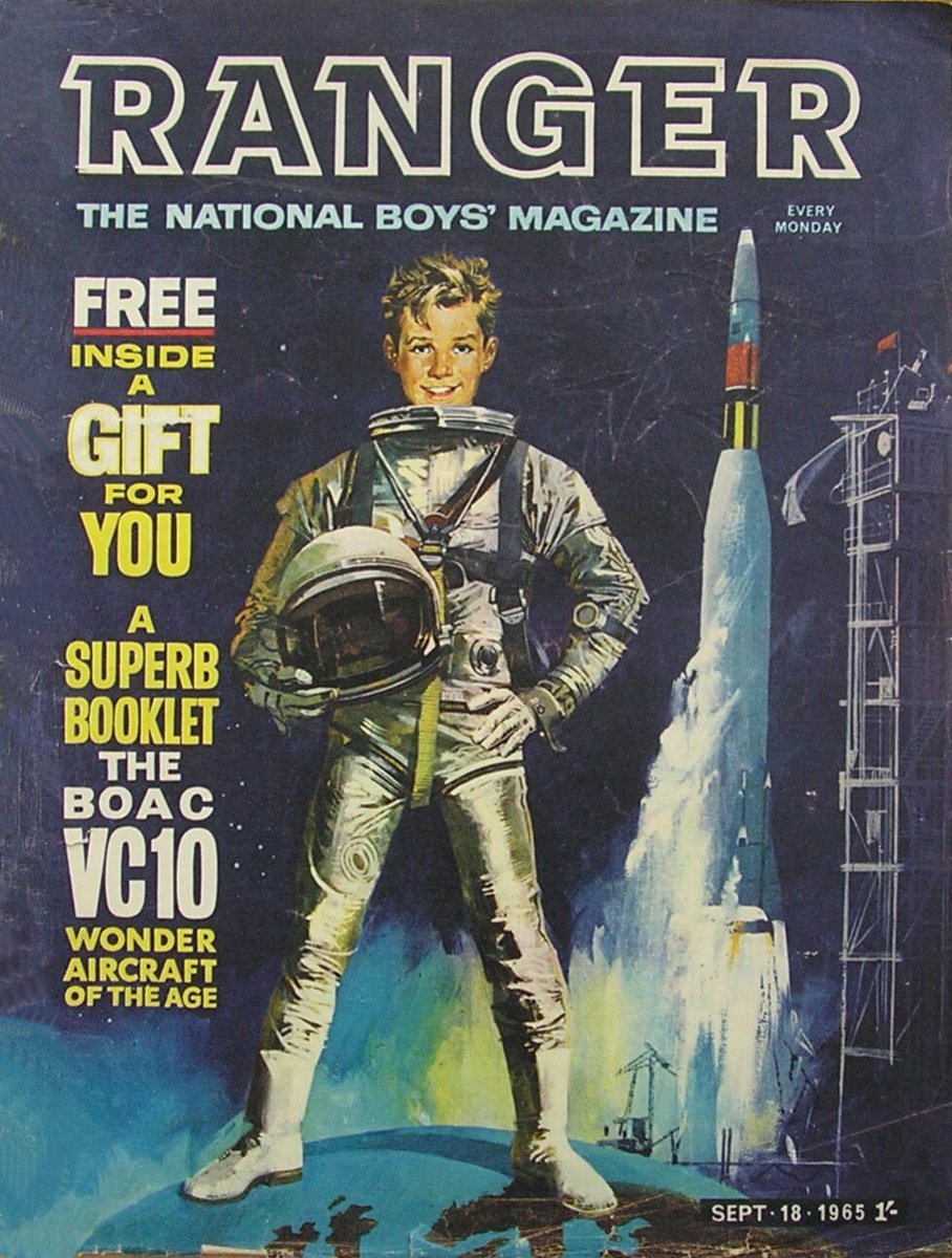 The Trigan Empire began as the main strip in Ranger, "The National Boys' Magazine." Launched in 1965 by Fleetway the magazine ran for a mere 40 issues.