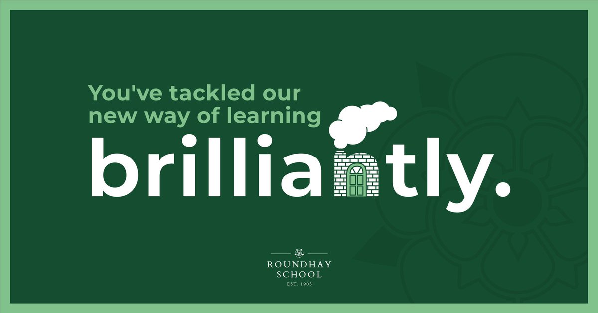 Well done to all of you...#WeAreRoundhay