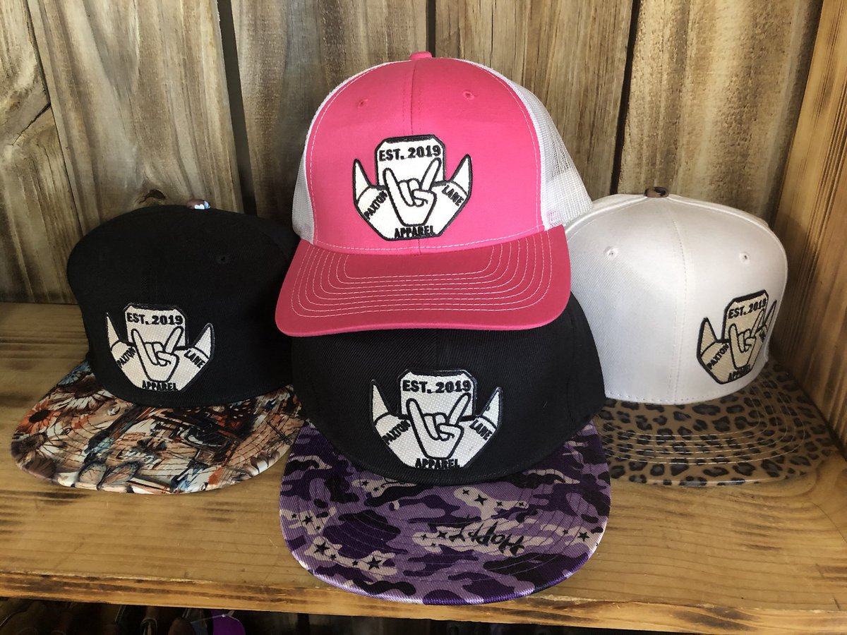We have new style Paxton Lane Apparel ball caps available!