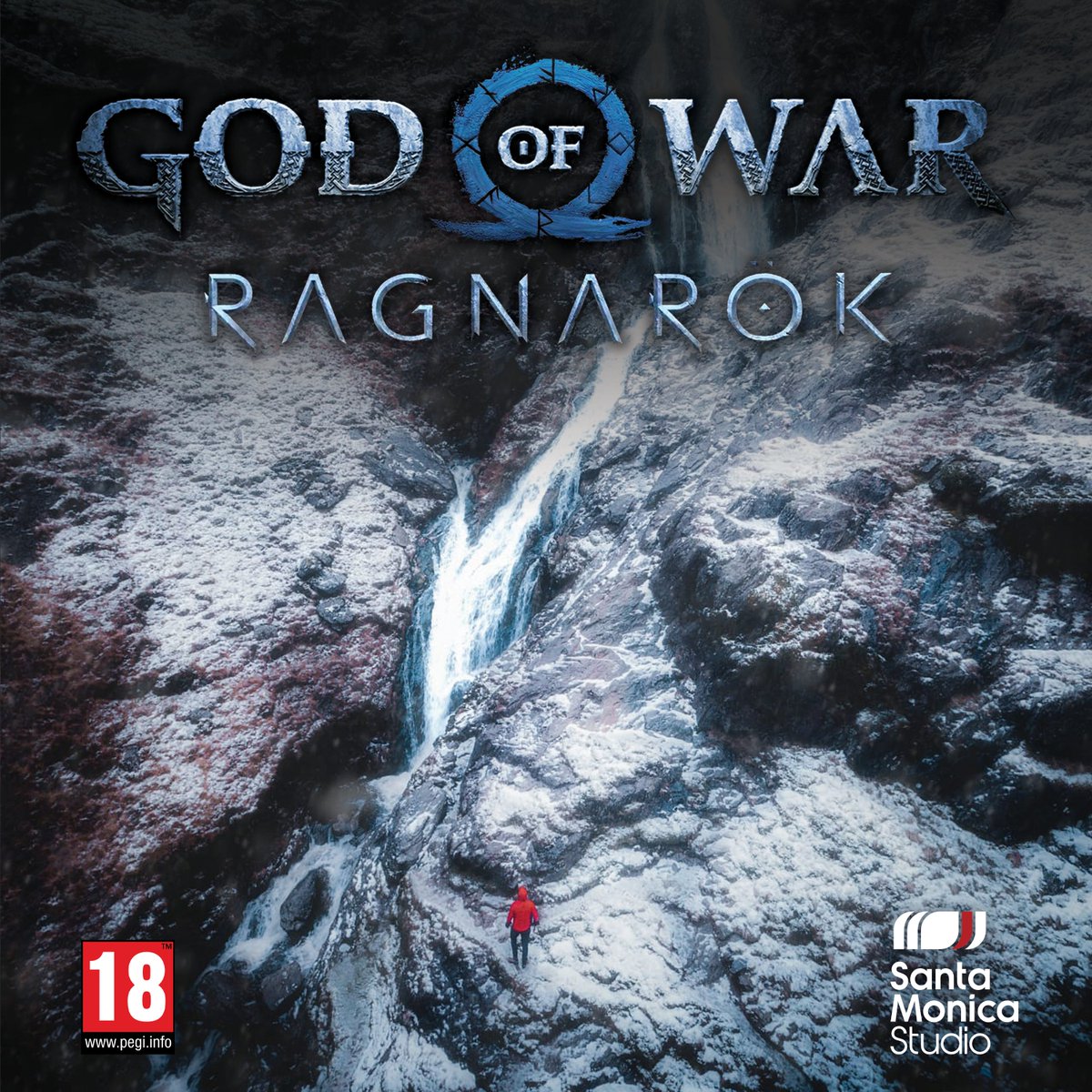 ben_errington's tweet photo. Turned another of Michael Knight's photos (this one of #MossForceWaterfall) into a video game cover - the first #PS5 version and a game I can't wait to get my hands on, #GodOfWarRagnarok! @SonySantaMonica @PlayStation 

Original image - https://t.co/ws9MhxoY8g https://t.co/5MHe5X5hfs