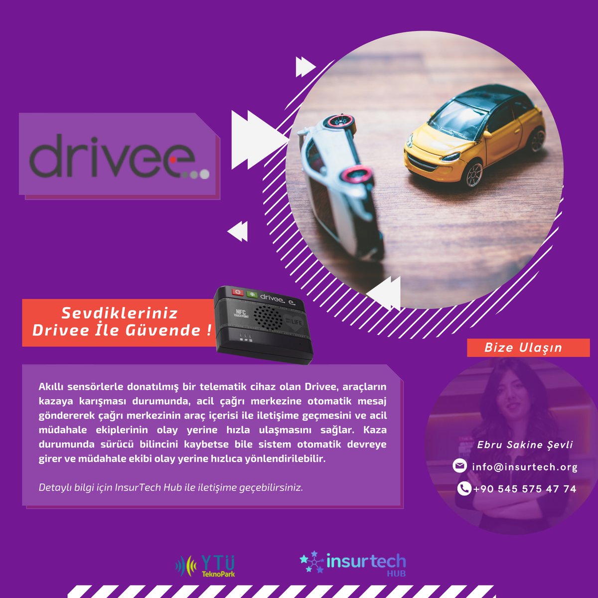 insurtechhubglb's tweet photo. Zaman kazandırarak hayat kurtaran Drivee ile tanışın !
https://t.co/VUPndfSidg
#insurtech #insurance #fintech #insurtechhub #sigorta #yapayzeka #sigortateknolojileri #autoinsurance #insurancetechnology https://t.co/ZF4bwEjxBP