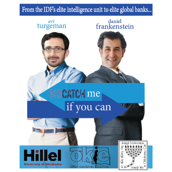 OUHillel's tweet photo. Join us for BioCatch Me if You Can.... - https://t.co/VuWWd3P3DX https://t.co/PStRebZMgj