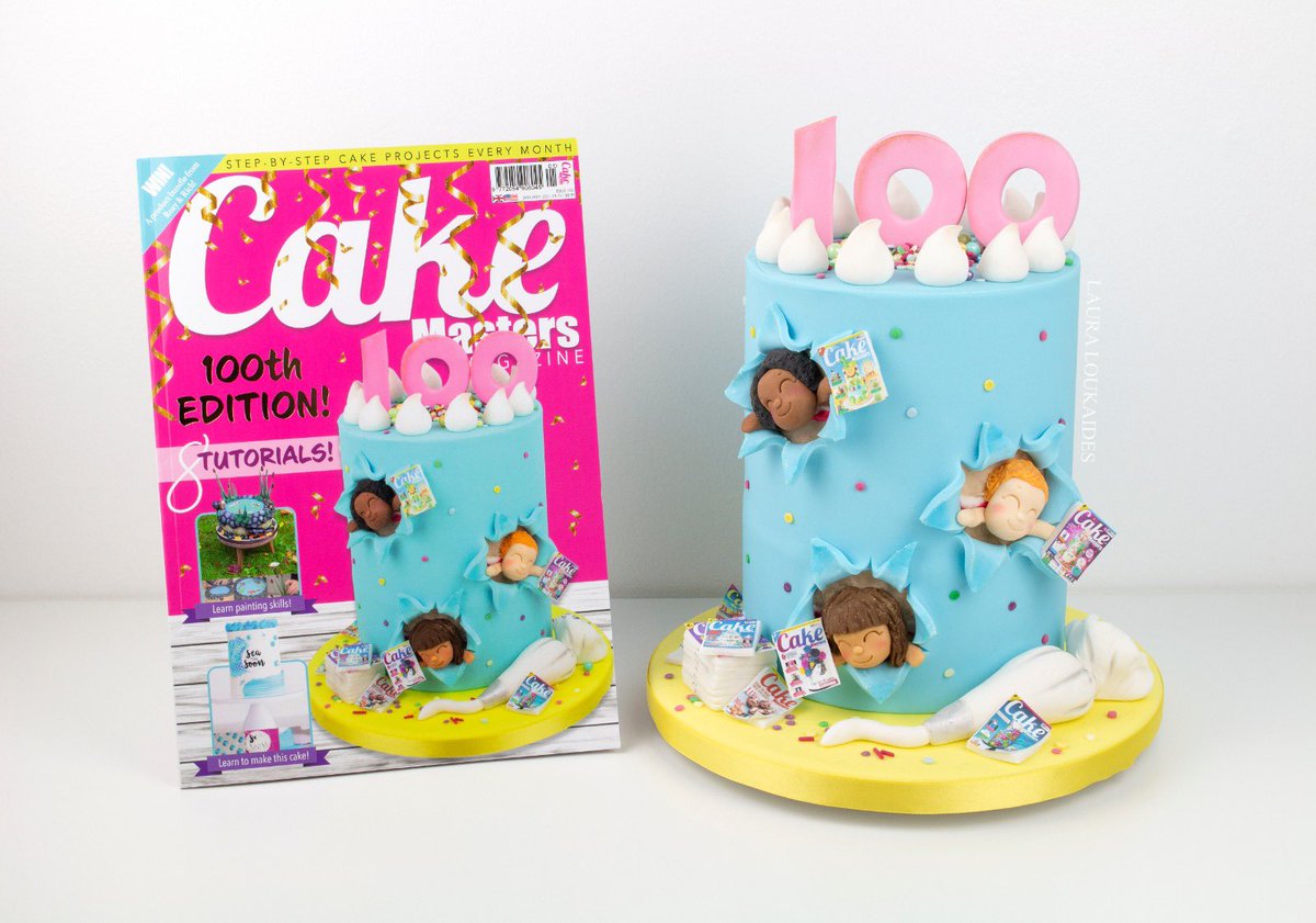 CakeMasters's tweet photo. Celebrating 100 Editions of Cake Masters Magazine! Get your copy here: https://t.co/oYZLTHWGMo https://t.co/NI2smaQYE3