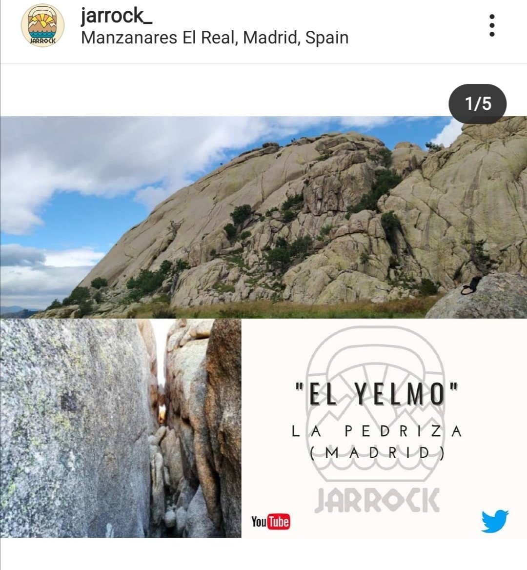 Jarrock_'s tweet photo. ¡Qué pasa rockosxs! Ya tenéis en Instagram un nuevo post, esta vez la ruta de El Yelmo, Madrid ✈️🏔️🌊
#trekking #mountain #senderismo #salomon #madrid #decathlon #strava #arcteryx #Gopro #trangoworld  #lasportiva #thenorthface #millet #simond #garmin #outdoor #suunto #goretex https://t.co/CAMXtuOg6t