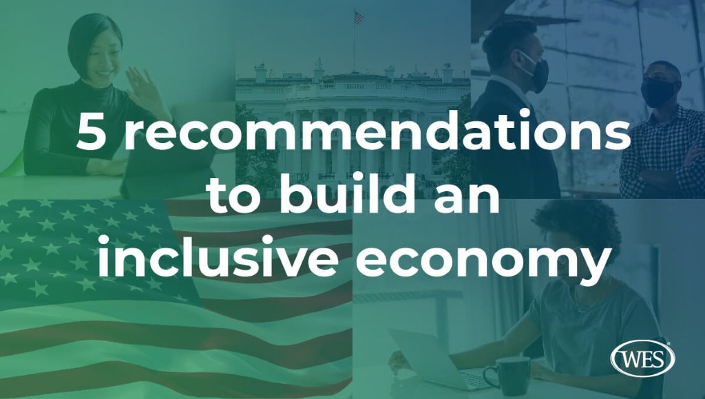 WorldEdServices's tweet photo. Today on the historic inauguration of the Biden-Harris administration, we look toward a new chapter for immigration to the U.S. To support this new chapter, @WESGlobalTalent released a series of policy recommendations for the new administration to act on economic integration. 1/2 https://t.co/ruahUp2eLM