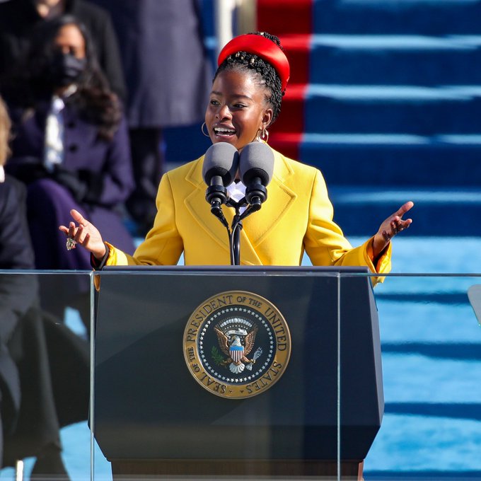Young Black poet Amanda Gorman gets over 1M followers after her performance at Biden-Harris inauguration