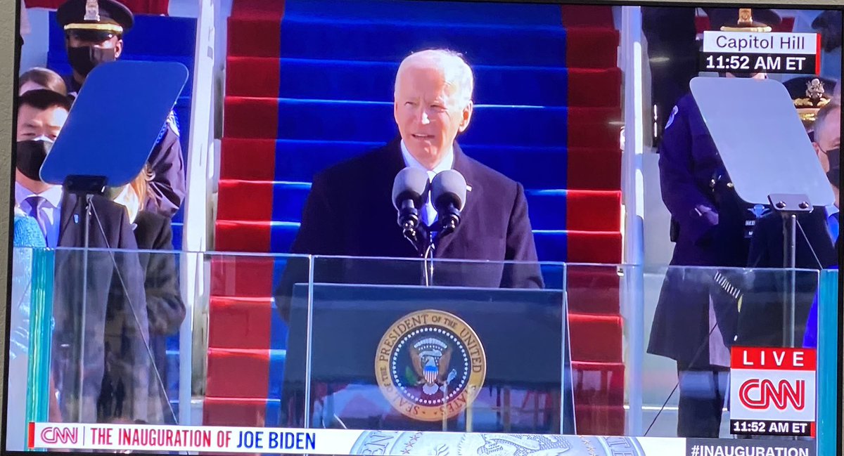 Our democracy, our system, our nation...so much bigger than Republicans and Democrats. A great day. #democracywins