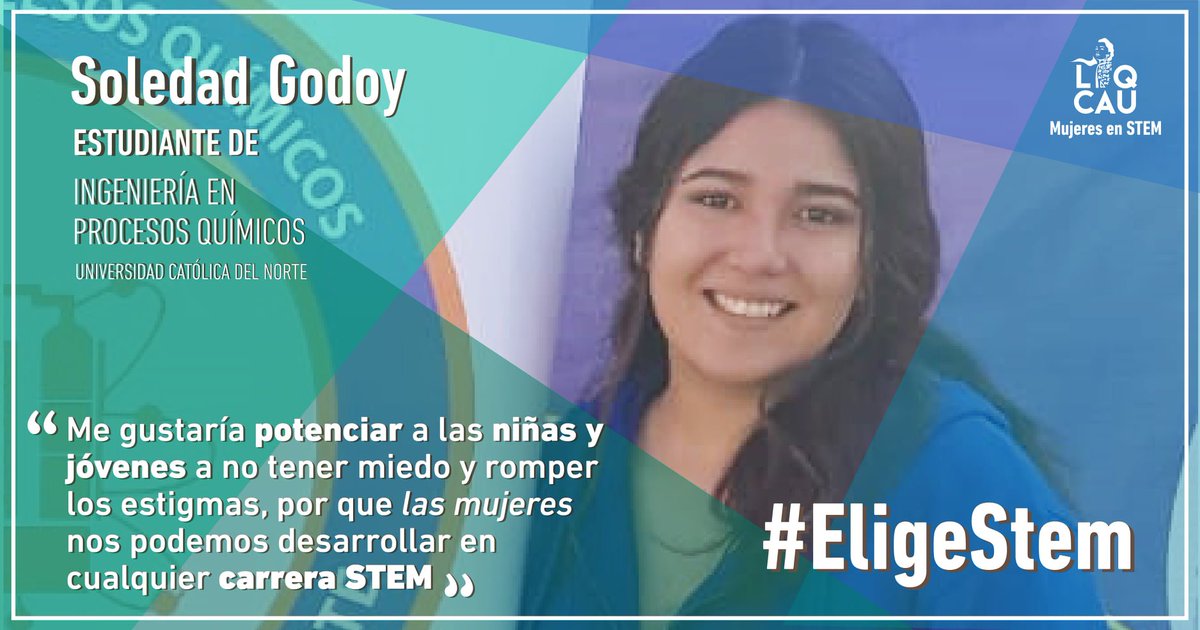 CrCeledonGamboa's tweet photo. Conoce las historias de tremendas ingenieras de #Antofagasta, que estudiaron en nuestras Ues regionales (@UCNorte | @udeantofagasta) y rompieron esquemas, convirtiéndose en #mujeresstem. Visita @Proyecto_Liqcau para conocer más de la campaña #eligeSTEM de @heumaingenieria 👩🔧👩💼👷♀️ https://t.co/QauRNr3ynt