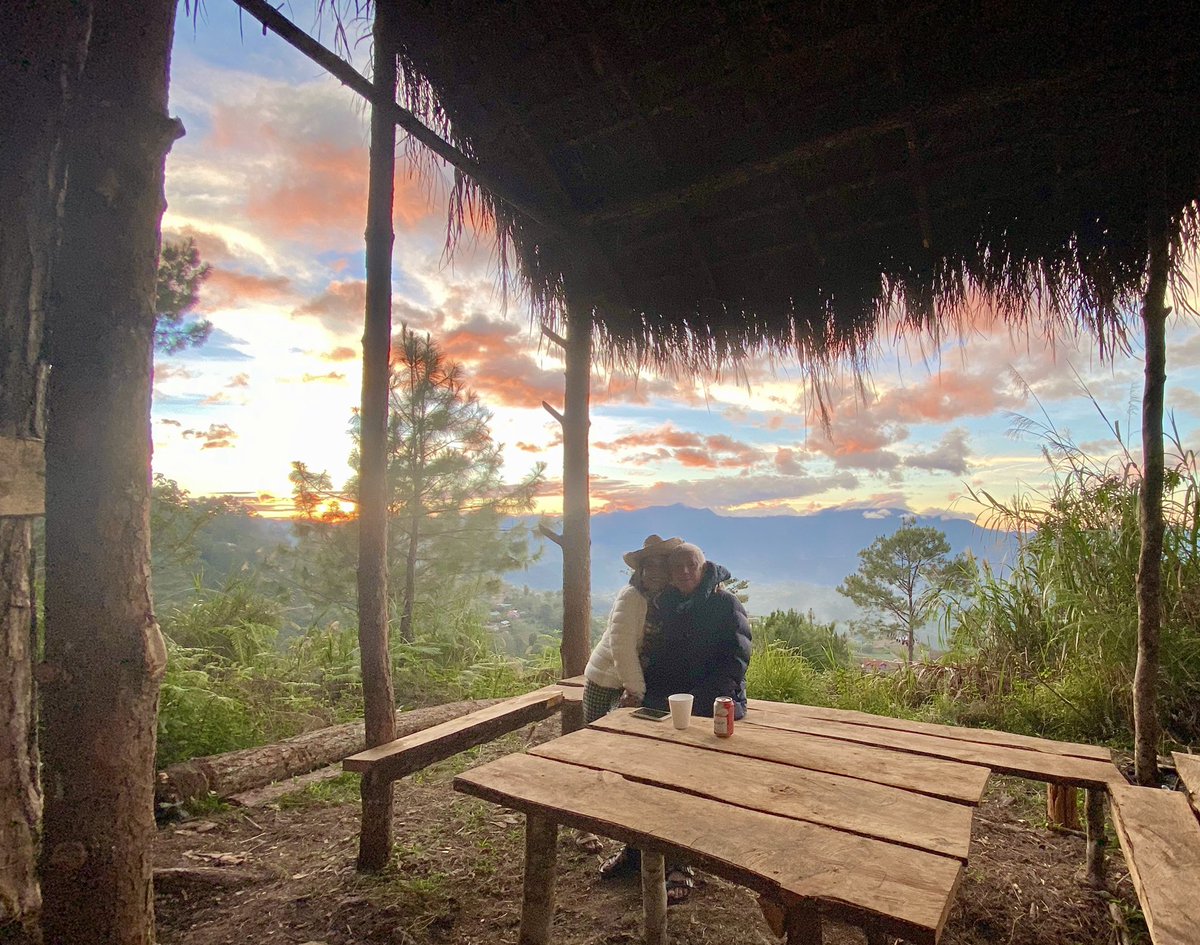 momblogger's tweet photo. In other news , I met my ex-boyfriend at UP Diliman during martial law years. His mission was to bring me to the mountains. Here we are #fightUP https://t.co/snoE0a9Anf
