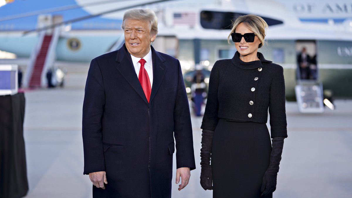Thank you Mr. President and First Lady Melania for these last four years and all that you have done for our nation. May God be with you and your family as you open a new chapter in your lives.