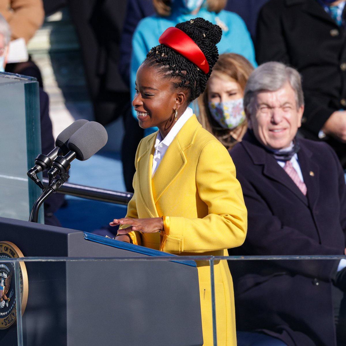 TFW you upstage Lady Gaga, JLo, and the president. <a href="/theamandagorman/">Amanda Gorman</a> you just did that