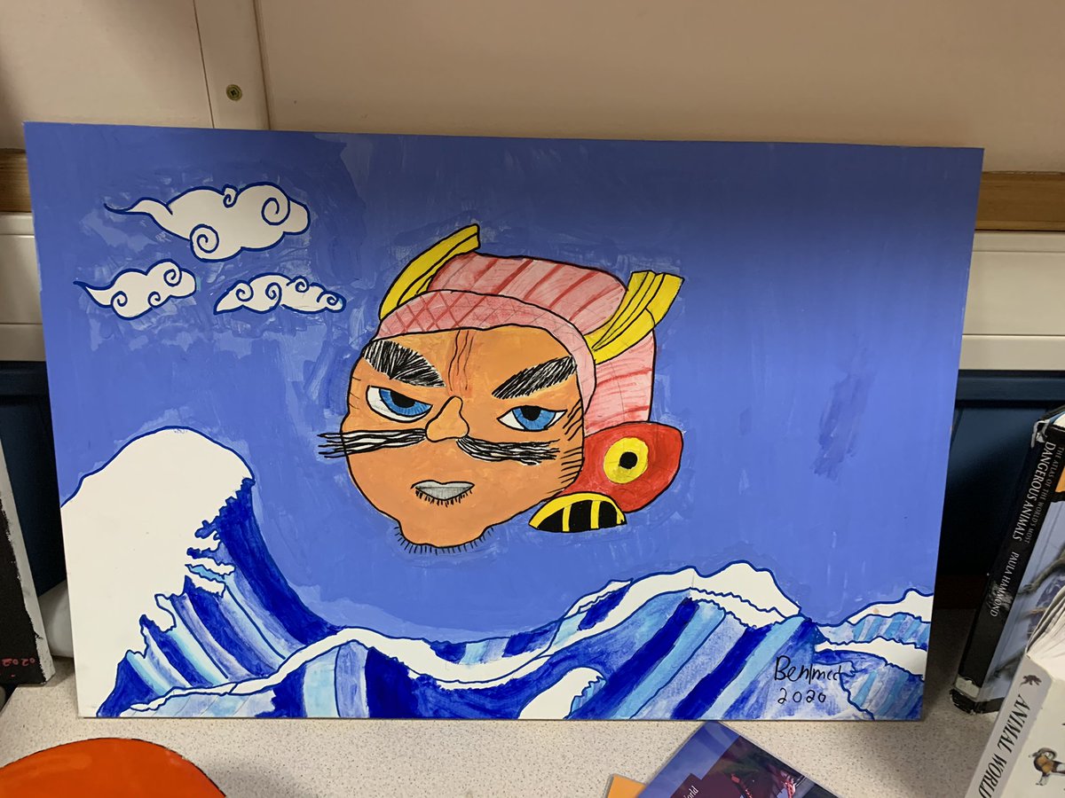 MorganSfL1's tweet photo. Some of the artwork that is being done in the ESA! Another absolutely brilliant day! Lots of work done on teams, a drizzly wander with PE then some games and art time this afternoon! 🏛📚🧑🏼🎨👨🏼🎨 #lockdown2021 #ESA #Art #supportforlearners #SupportforLearning https://t.co/dbZXnHqYqI