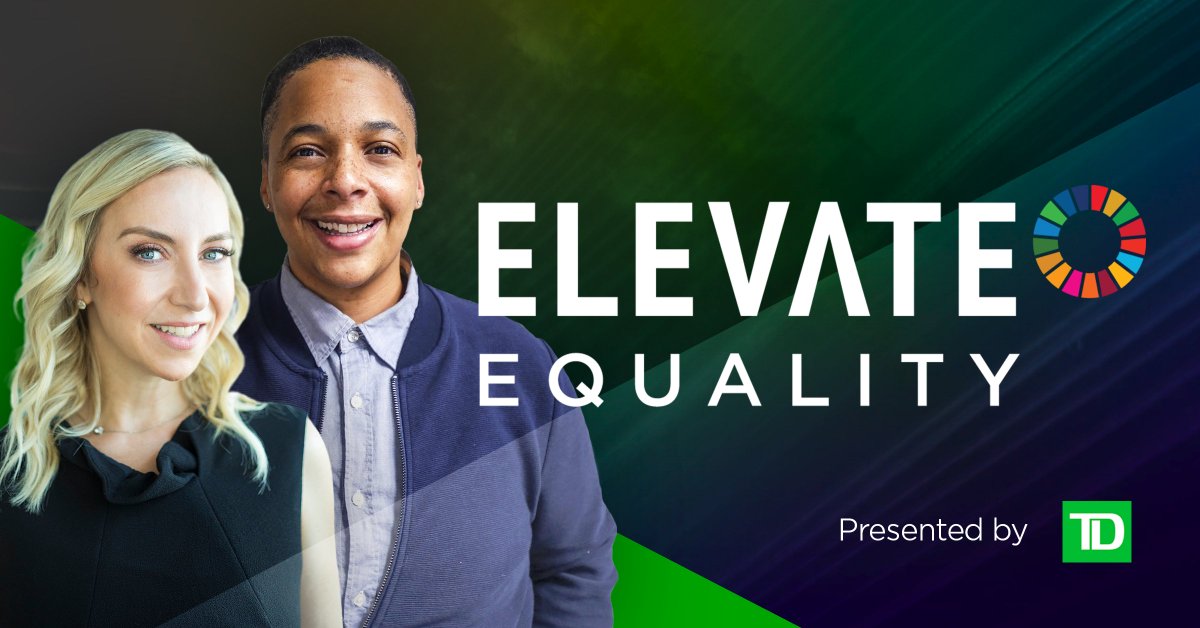 ElevateTechCA's tweet photo. Want to advocate📢, promote and champion change within your own organization?💡 Tune into our 5-part limited series with @TD and learn how you can #ElevateEquality. Registrations are FREE:
https://t.co/nWWW5PFUTs https://t.co/8z3zCUiO5K