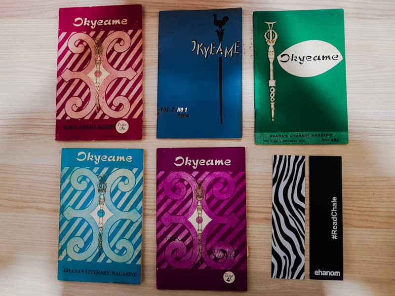 ehanom's tweet photo. @bookpresse A brilliant magazine which captures the literary voices of the post-colonial era. Writers like K. A. B Jones-Quartey, Kwaw Ansah, S. A. Konadu, Ama Ata-Aidoo, Ayi Kwei Armah, etc dazzled readers with their brilliance!! We've got these issues of Ɔkyeame mag in stock. #ReadChale https://t.co/y8VOvyDuFS