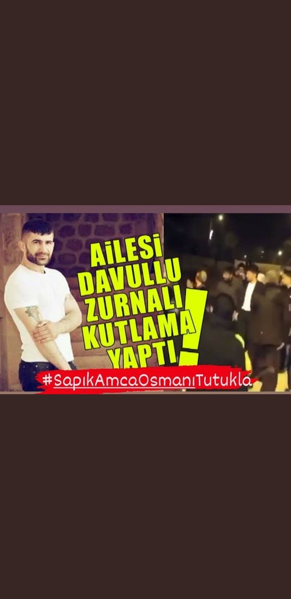 Pervin74471163's tweet photo. Siz hiç kardeşinizin çaresizliğine şahit oldunuz mu?
Tecavüzcüsü davullu zurnalı hapisten serbest bırakılırken hissettiklerini düşünmeye çalıştınız mı?
Ben çalıştım
Göğsüm sıkıştı, boğazım düğüm düğüm

Lütfen ses verin
Kardeşimi ve beni yalnız bırakmayın!

#SapıkAmcaOsmanıTutukla https://t.co/WxXQxLLXjm