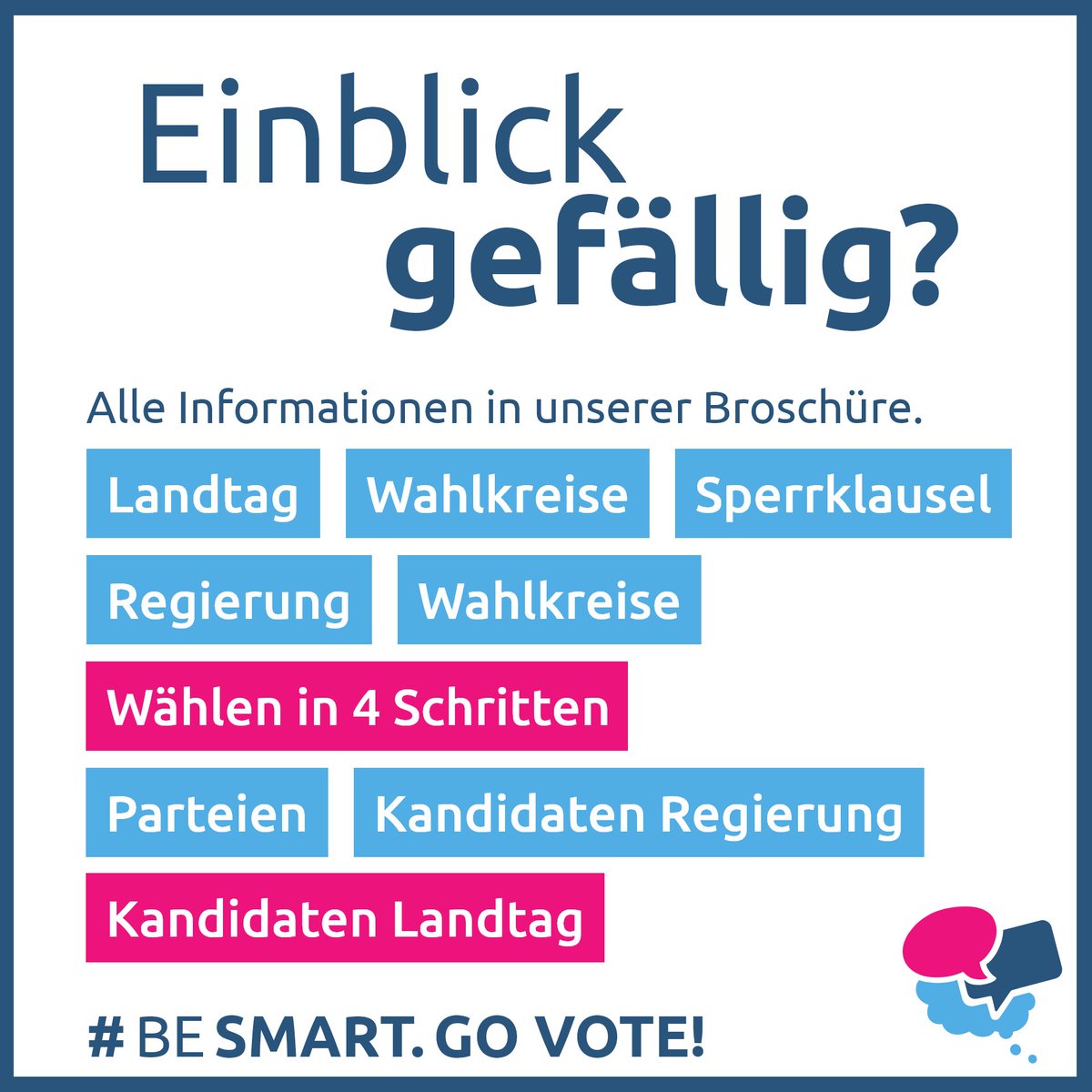 easyvote_li's tweet photo. Diese Woche erhaltet ihr endlich unsere easyvote Broschüre! Schon jetzt einen Einblick erhalten? Wir haben euch die Themen der diesjährigen Broschüre kompakt zusammengefasst. #BeSmartGoVote https://t.co/IyCudt6w9t