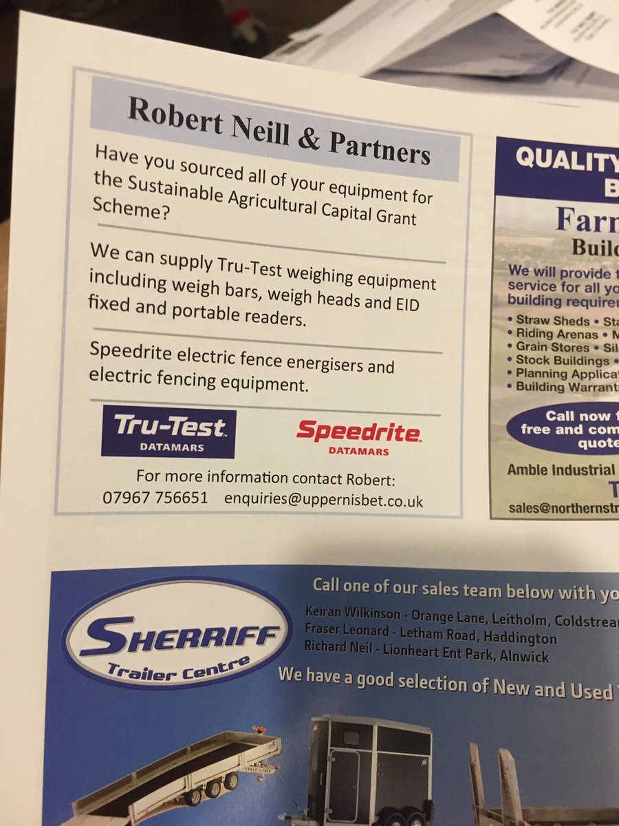 macinnes_john's tweet photo. Interesting delivery of items today👍. First class service from @uppernisbet if you still need equipment for SACGS then give these guys a call👍#trutest #speedrite @joannemacinnes https://t.co/auKqwqtcXE