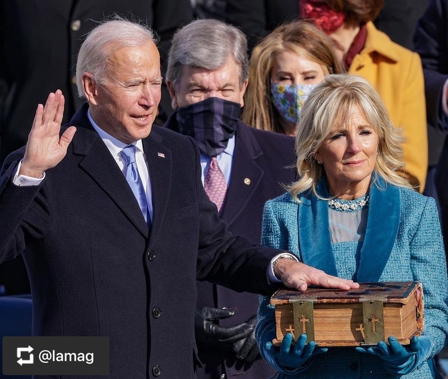 Inauguration Day 🇺🇸 📸 <a href="/complex/">Complex</a> via <a href="/lamag/">Los Angeles Magazine</a>
Today we witnessed history as <a href="/joebiden/">Joe Biden</a> was sworn in as the 46th President of the United States