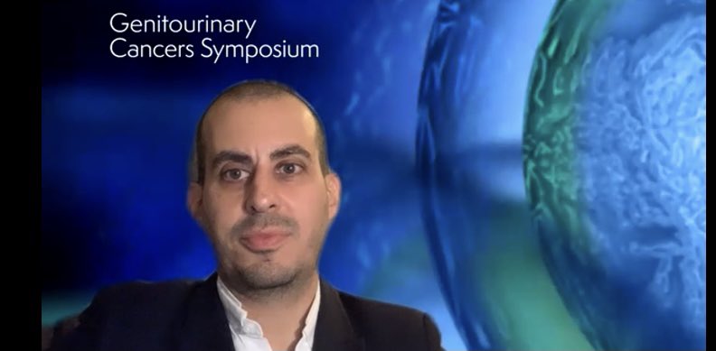Before #COVIDー19 , presenting a poster at #ASCOGU meant flying to Bay Area 🌉, meeting with <a href="/DrChoueiri/">Toni Choueiri, MD</a> and colleagues at Moscone Center, visiting <a href="/SFMOMA/">SFMOMA</a> during lunch-break...
Now... it means recording yourself talking alone with a virtual background 🥲