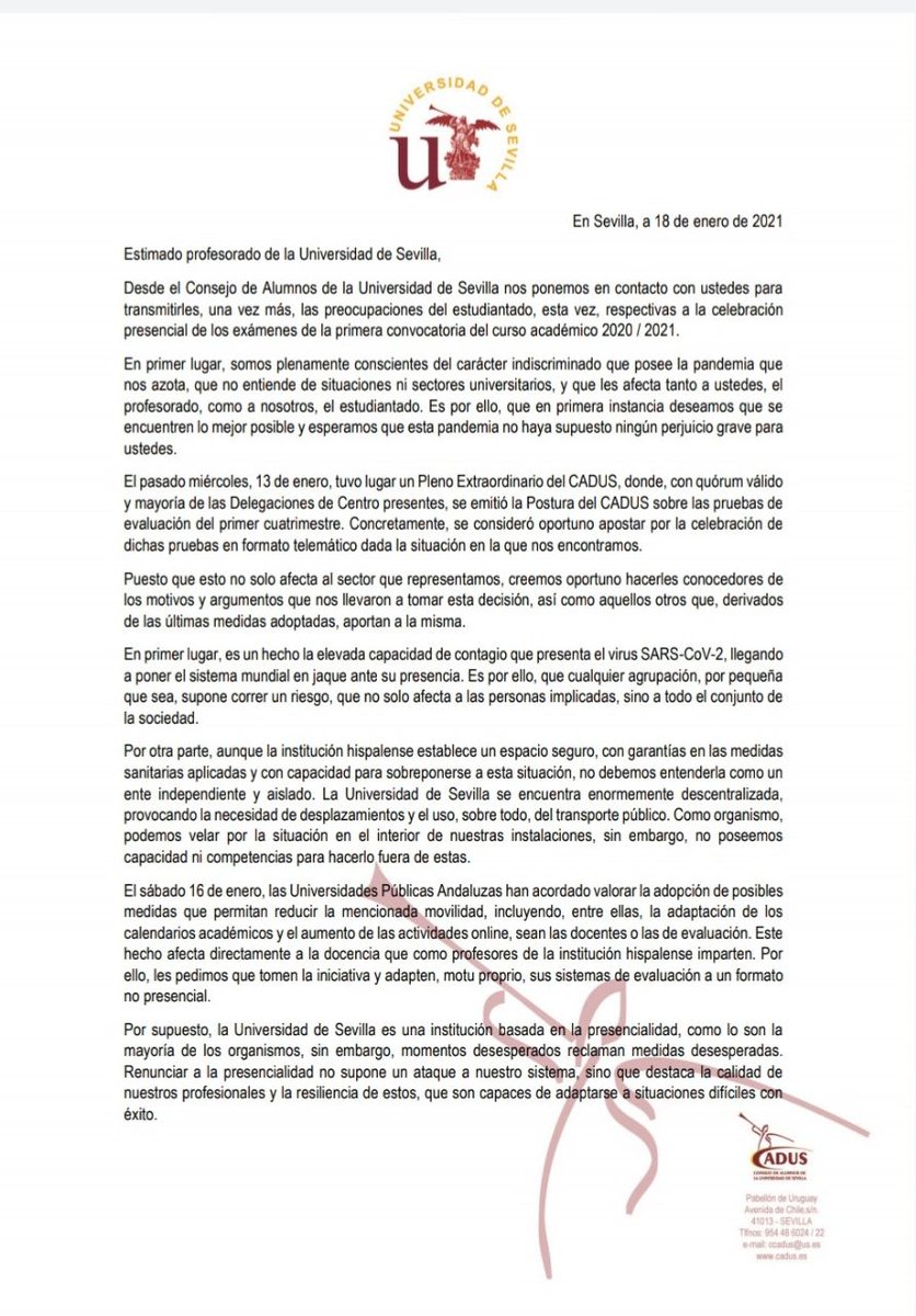Consejo de Alumnos US tweet media