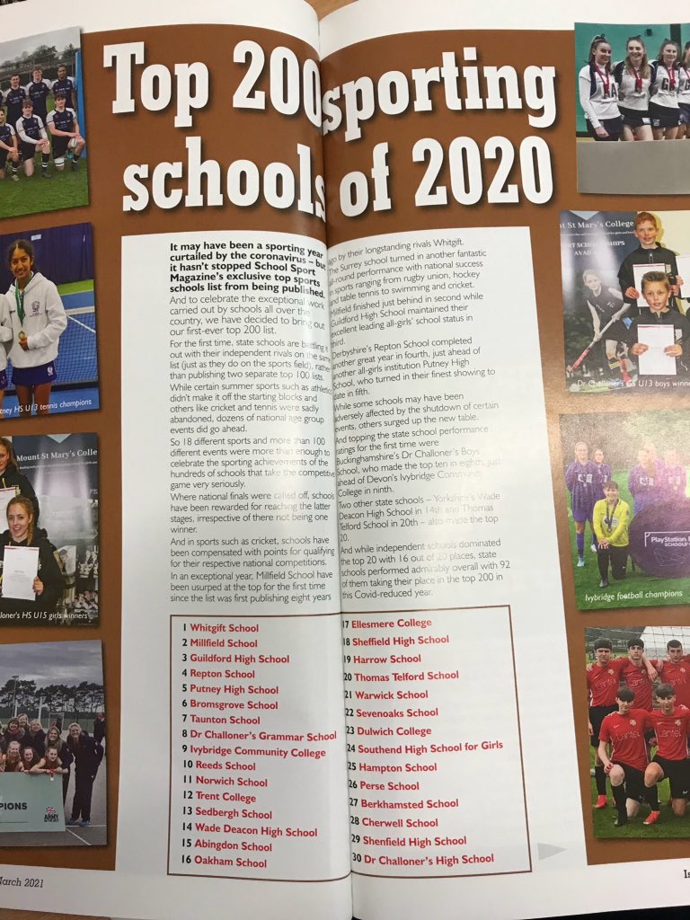 SHSPEDEPT on Twitter "We are hugely proud to be identified by