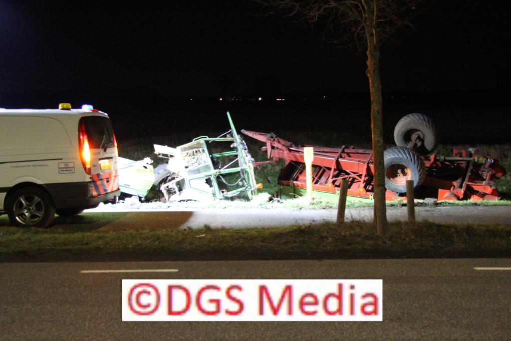 Melding ongeval Barkhoornweg Onstwedde