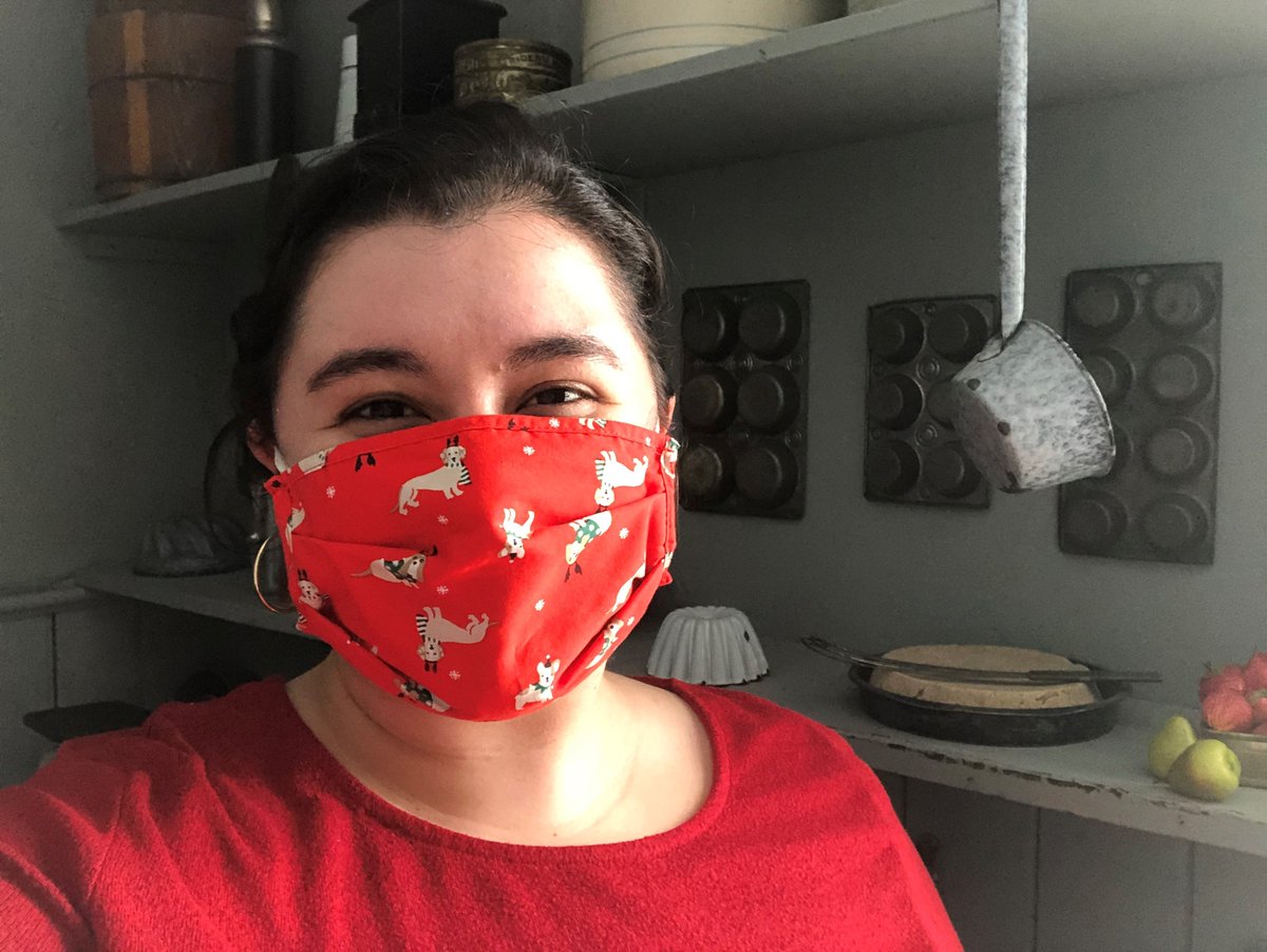 EldonHouse1834's tweet photo. Today is #MuseumSelfieDay! Our staff like Nikki, enjoy working in our various exhibition spaces like the larder which is one of the most authentic spaces in the museum. Share your favourite #museumselfie with us! #ldnont #museums https://t.co/dpqVC9Pncy