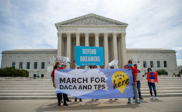 Strengthen the Deferred Action for Childhood Arrivals (DACA) policy after Trump’s administration worked to undo protections for undocumented people brought into the country as children. 