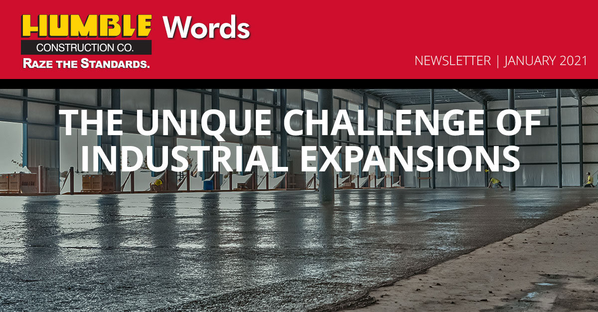 HumbleConstCo's tweet photo. Industrial expansions bring a unique construction challenge: needing to work within the confines of what already exists. Our recent project for an automotive industry client is a perfect example. https://t.co/ZnwCIc6HXY https://t.co/IHoLJFf8uK