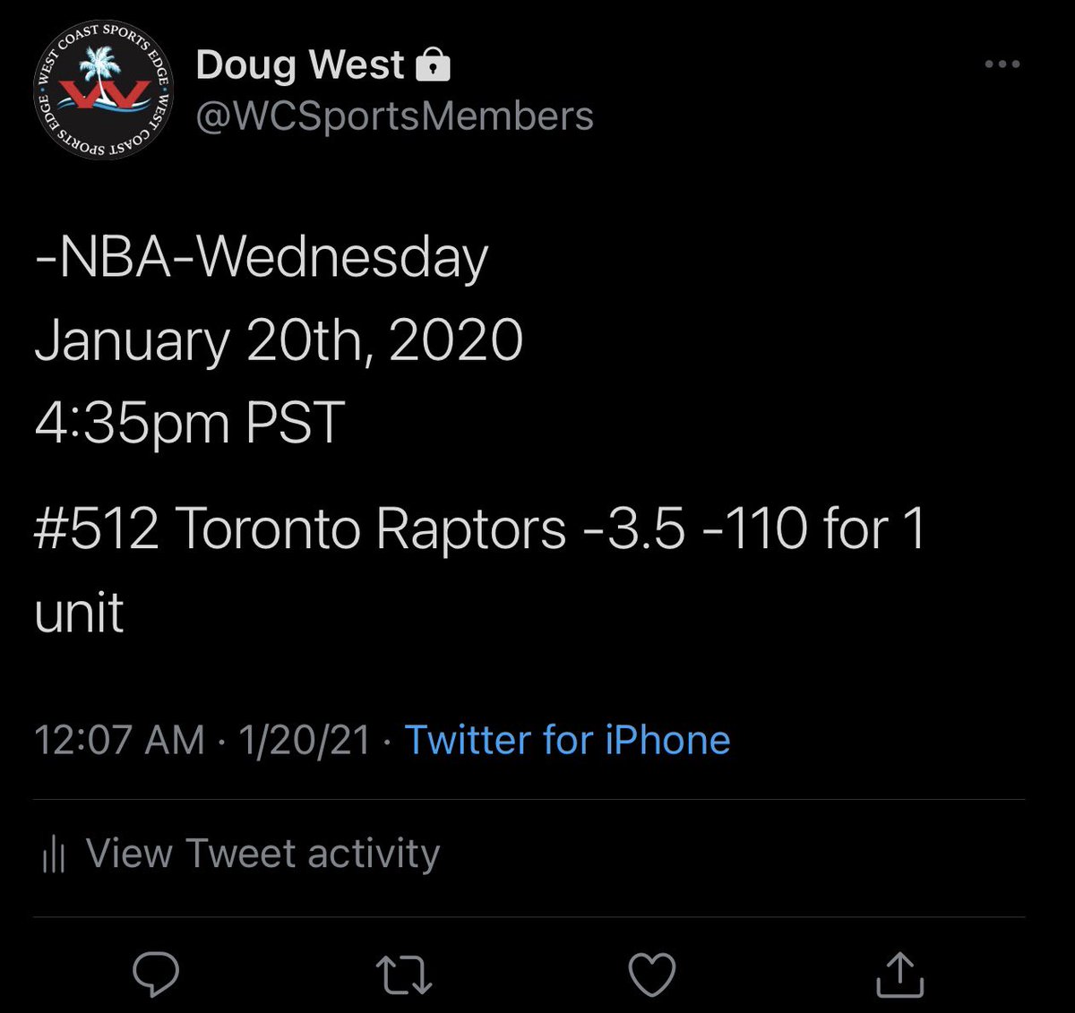 WCSportsEdge's tweet photo. My last #NBA play was on Sunday January 17th where I took the Pacers +8 -110 for 1 unit.

That loss moves my NBA season record to 28-23 for +5.45 units

I’ve got 2 plays so far for today’s slate which are in the screenshots below https://t.co/RXZIEFcgCz