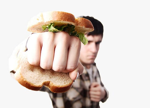sweatyhairy's tweet photo. hey racism...i brought you some lunch https://t.co/3EimIOxWjU