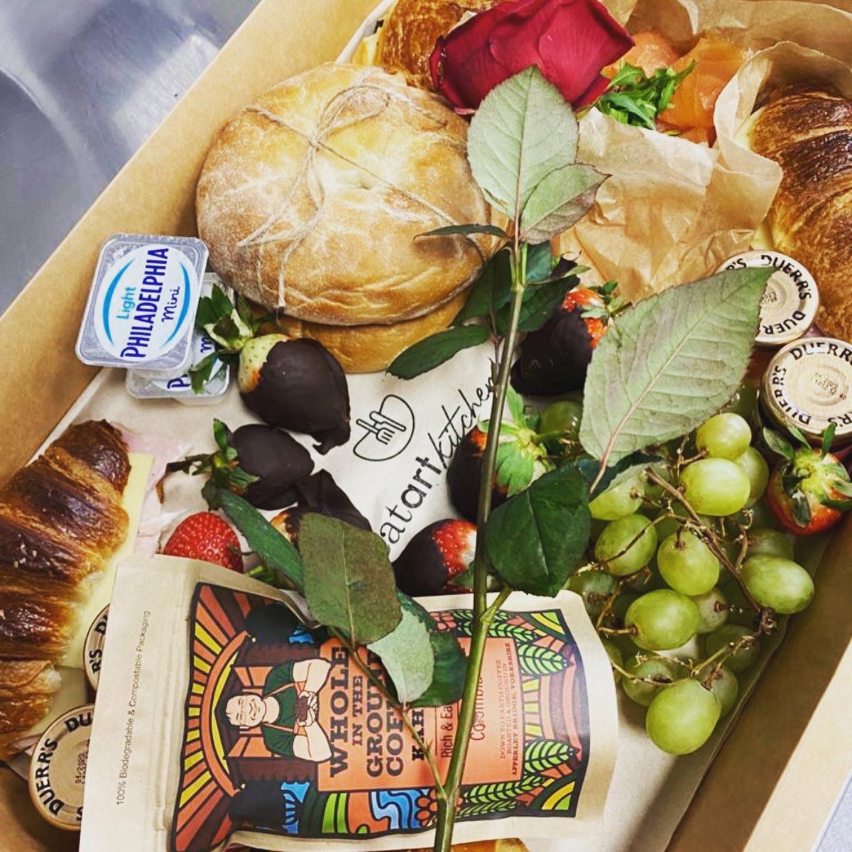 Breakfast in Bed just got a whole lot easier! 

Valentine’s Day is creeping up on us so why not treat your lover to one of our Valentine’s Breakfast Boxes  ❤️ 

These are available to pre order now and contain everything you need to have a chilled out Valentine’s Day morning!