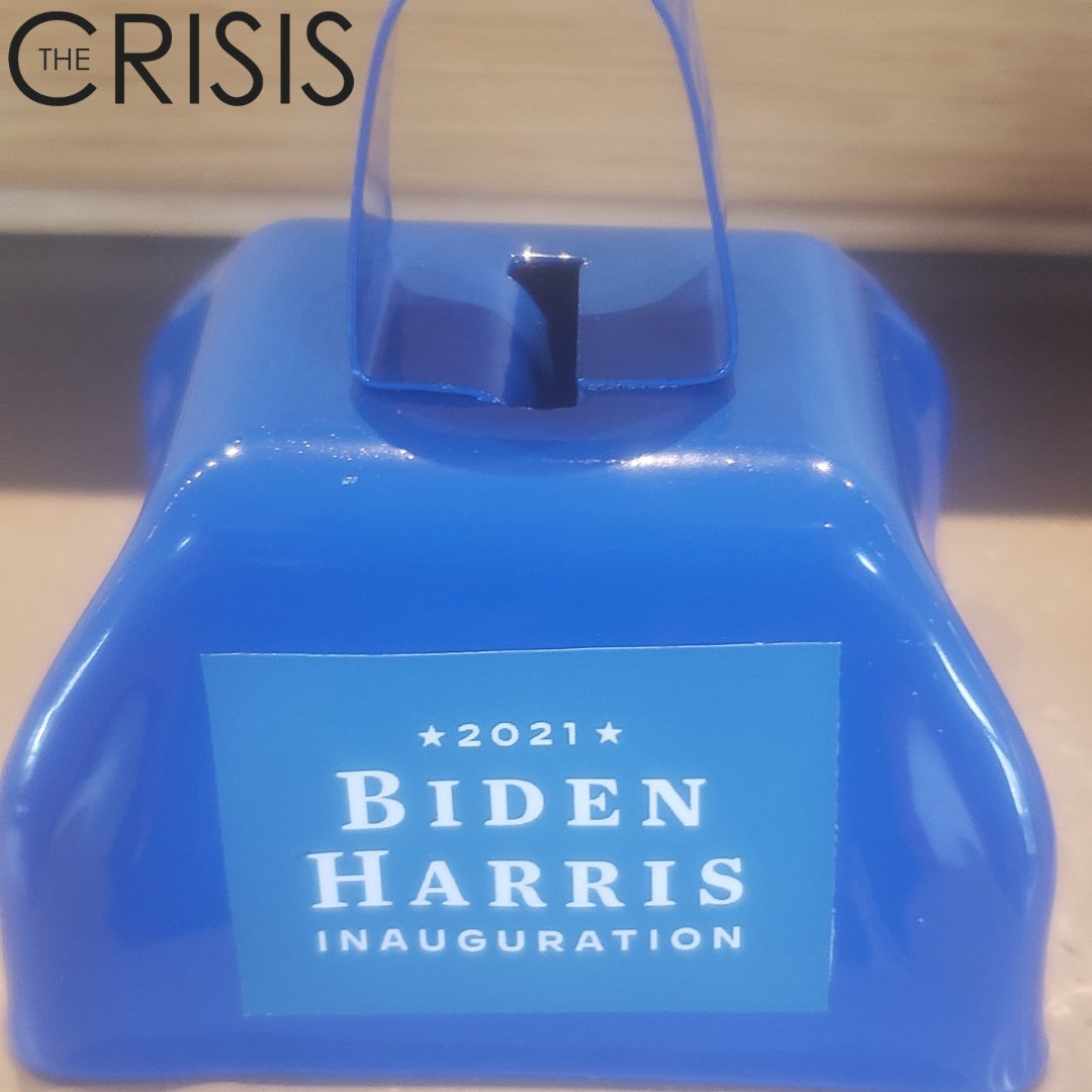 These  #BidenHarris bells were given out to Capitol Hill residents the morning of the inauguration.  #Inauguration2021      @lottiejoiner